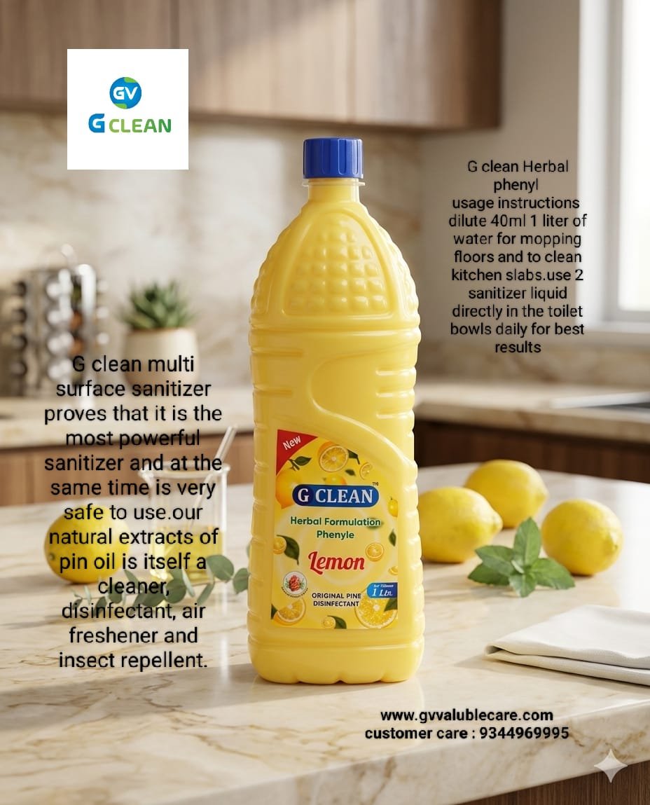 Herbal Formulation Phenyle (Lemon)