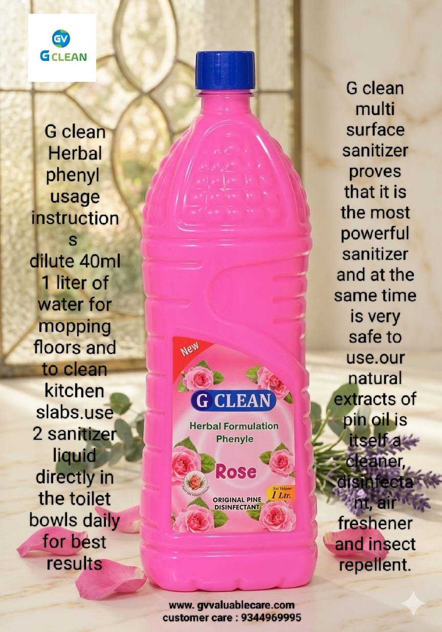 Herbal Formulation Phenyle  (Rose)
