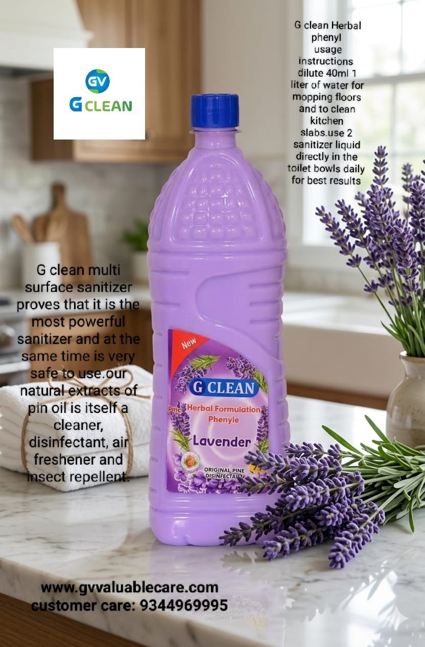 Herbal Formulation Phenyle (Lavender)