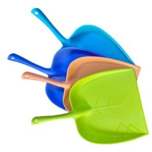 Multi-Color Plastic Hand Dustpan with Handle