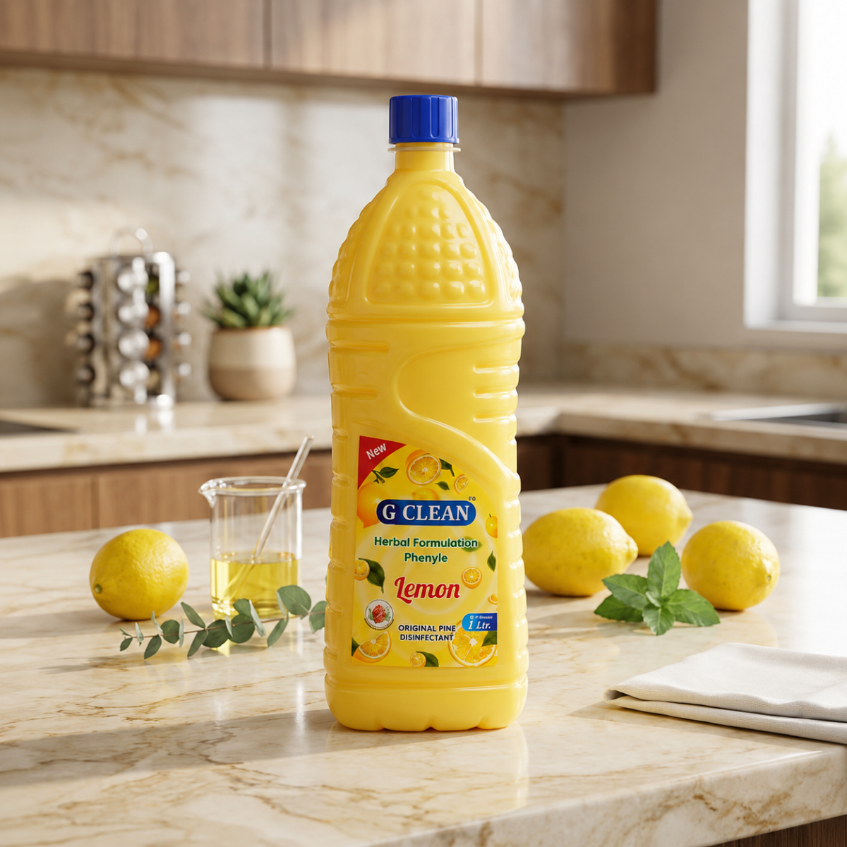 Herbal Formulation Phenyle (Lemon)
