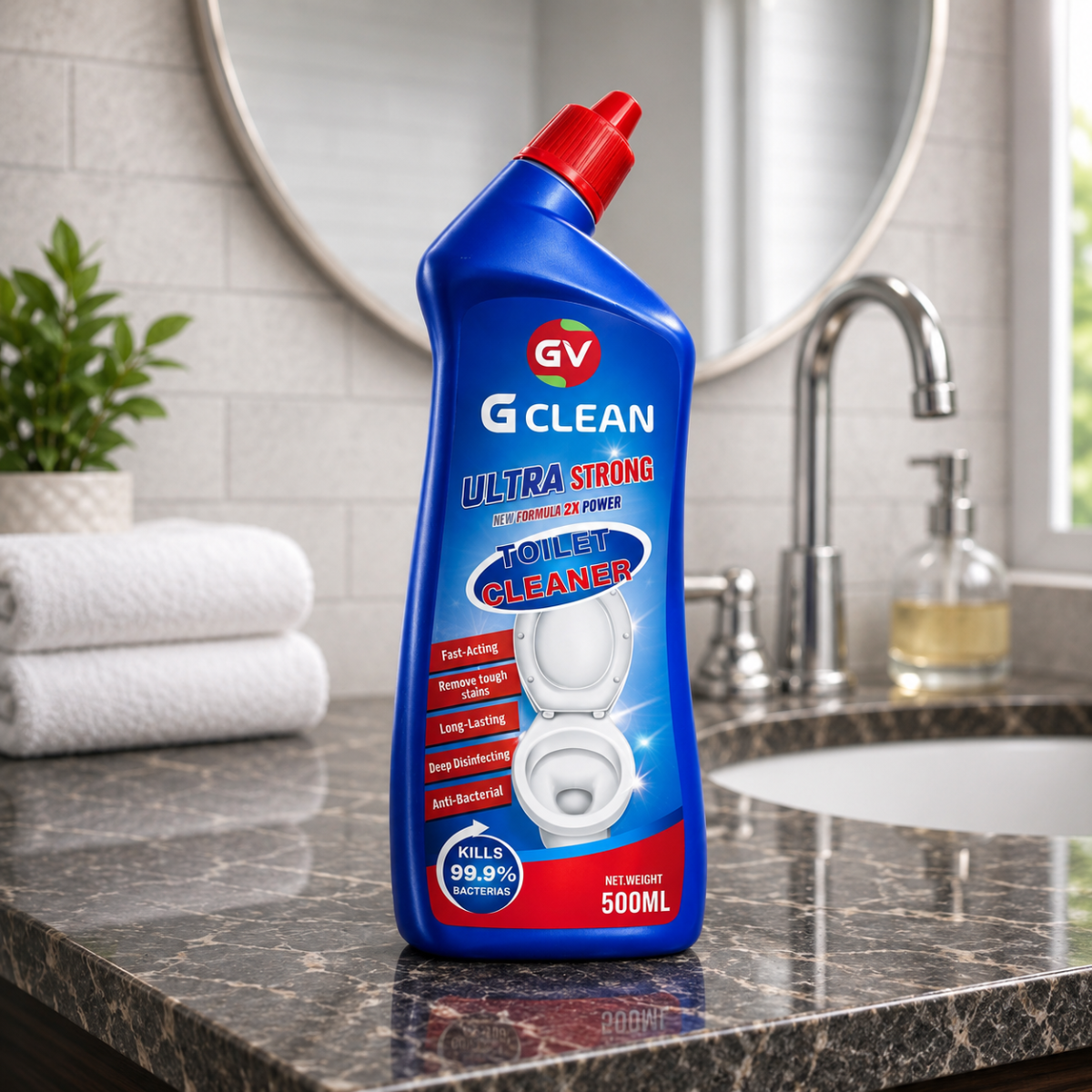 GV G Clean Ultra Strong Toilet Cleaner (500ml)
