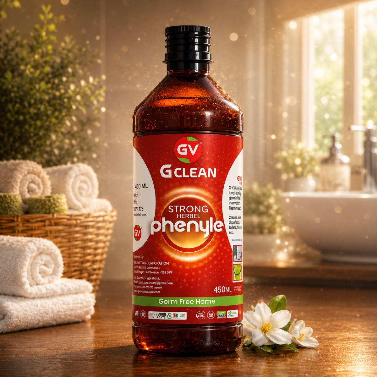 GV G Clean Strong Herbal Phenyle