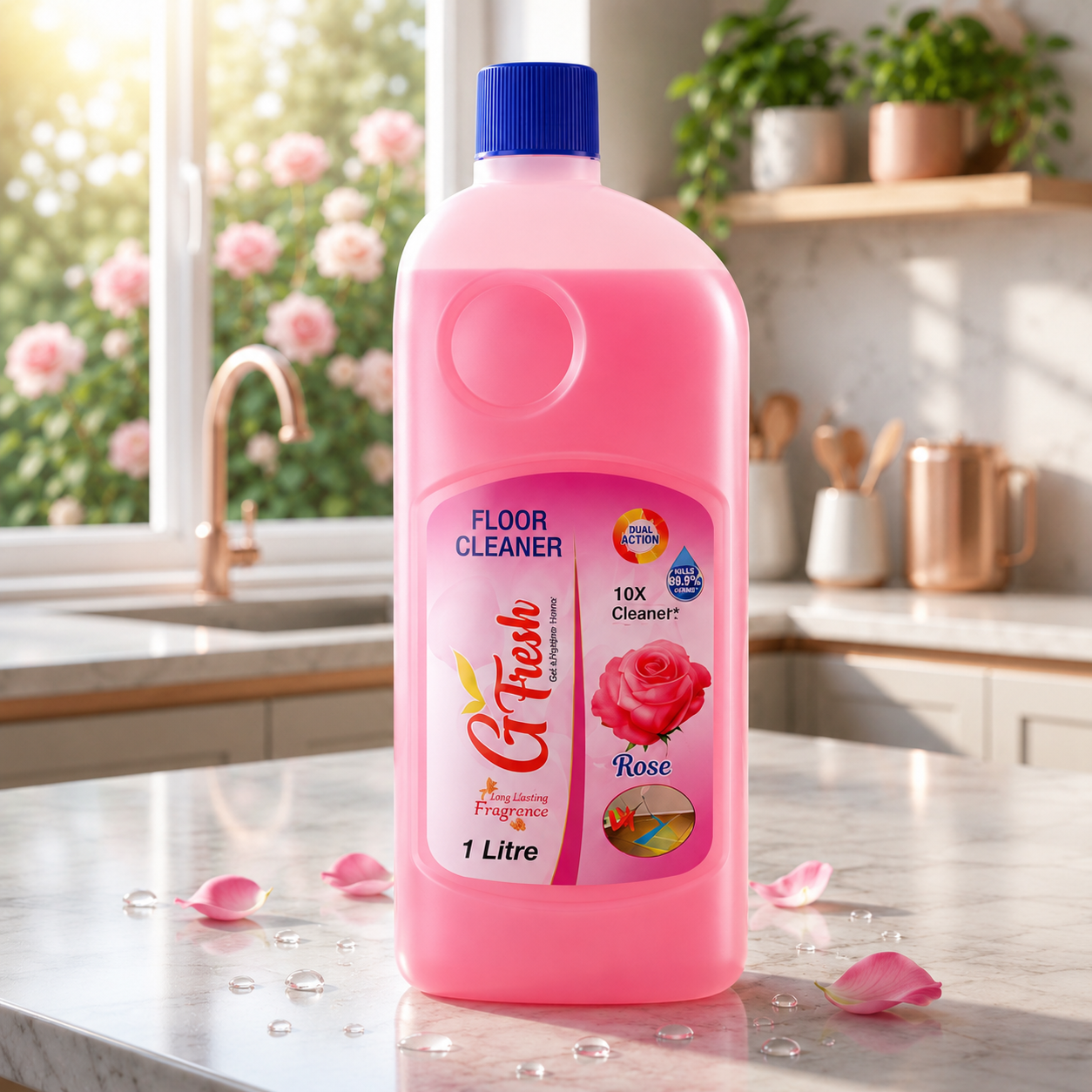 Multi-Floor Cleaner 1l - Rose