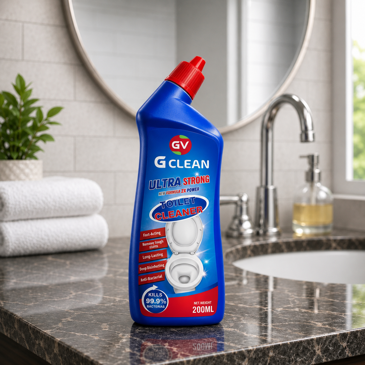 GV G Clean Ultra Strong Toilet Cleaner (200ml)