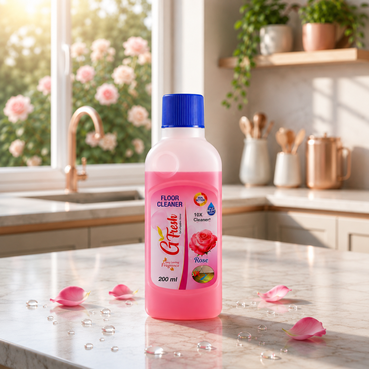 Multi-Floor Cleaner 200ml - Rose