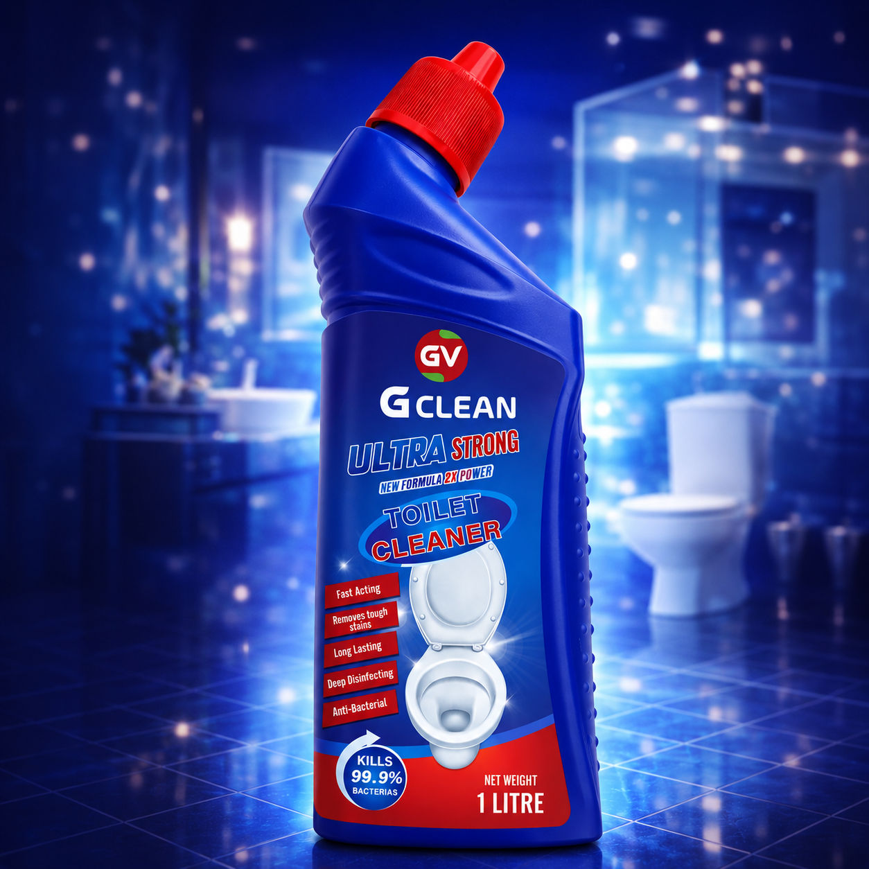 GV G Clean Ultra Strong Toilet Cleaner 1 litre